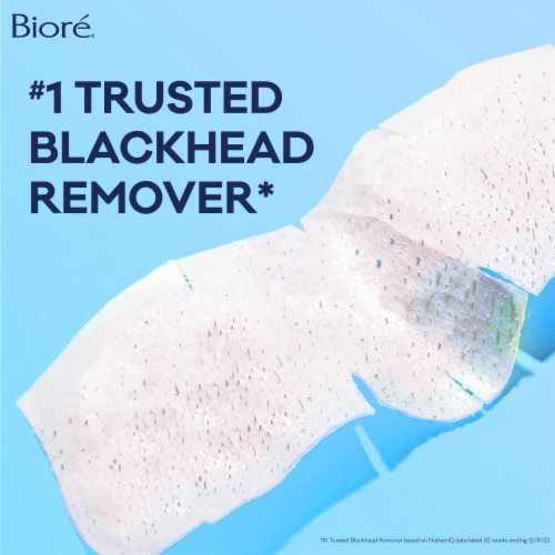Biore Deep Cleansing Nose Pore Strips Value Size Perspective: left