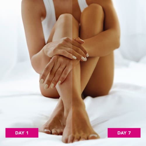 Jergens Natural Glow Natural Glow Firming Daily Moisturizer Medium to Tan Sunless Tanner Lotion Perspective: left