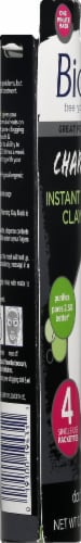 Biore Charcoal Instant Warming Clay Face Masks Perspective: left