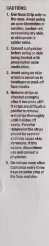 Biore® T-Zone Targeted Deep Cleansing Pore Strips Perspective: left