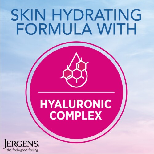Jergens Cloud Creme Breathable Body Lotion, Fast-Absorbing Moisturizer, Non-Greasy Application Perspective: left