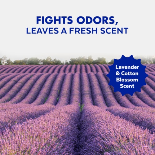 Lysol® Brand New Day™ Toilet Bowl Cleaner Lavender & Cotton Blossom Perspective: left