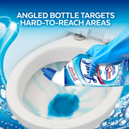Lysol® Hydrogen Peroxide Toilet Bowl Cleaner Perspective: left