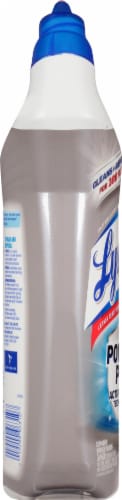 Lysol Power Plus Atlantic Fresh Toilet Bowl Cleaner Perspective: left