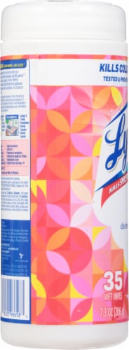 Lysol® Brand New Day Scent Disinfecting Wipes Perspective: left