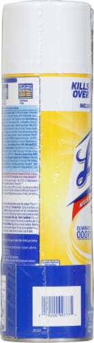 Lysol Lemon Breeze Disinfectant Spray Perspective: left