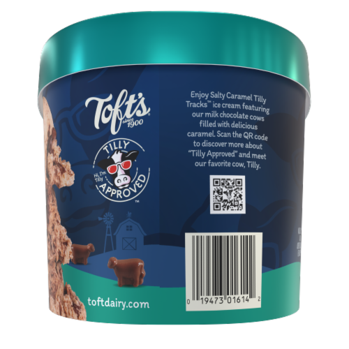 Toft's® Salty Caramel Tilly Tracks Perspective: left