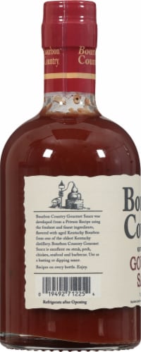 Bourbon Country® Kentucky Bourbon Gourmet Sauce Perspective: left