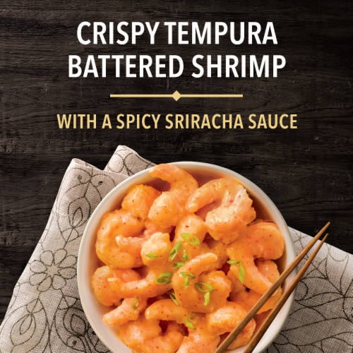 P.F. Chang's Home Menu Firecracker Tempura Shrimp Frozen Meal Perspective: left