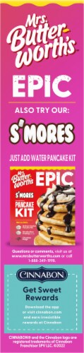 Mrs. Butterworth's® Epic Cinnabon® Bakery Inspired Pancake Kit Perspective: left