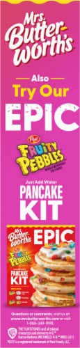 Mrs. Butterworth's® EPIC Double Chocolate Pancake Mix Kit Perspective: left