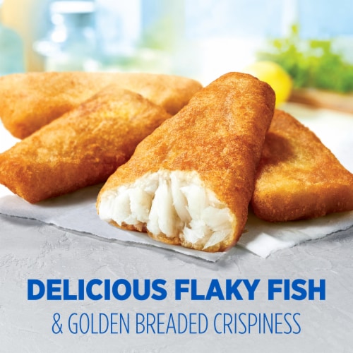 Van de Kamp's Crispy Fish Fillets Perspective: left