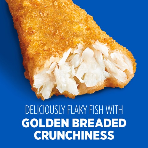 Van De Kamp's Crunchy Breaded 100% Whole Fish Fillets Frozen Perspective: left