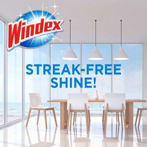 Windex Original Wipes Glass Window and Surface Pre-Moistened Cleaning Wipes Perspective: left