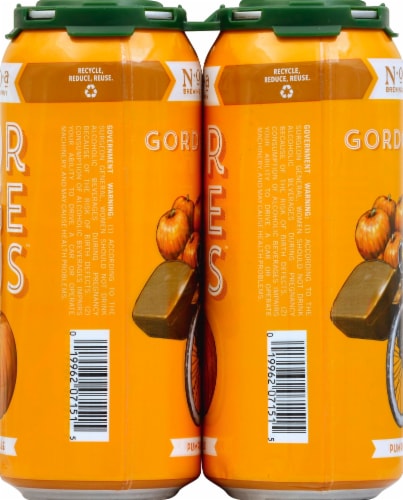 NoDa Brewing Company® Gordgeous™ Pumpkin Ale Perspective: left