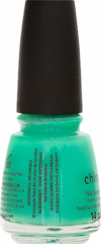 China Glaze In The Limelight Nail Lacquer Perspective: left