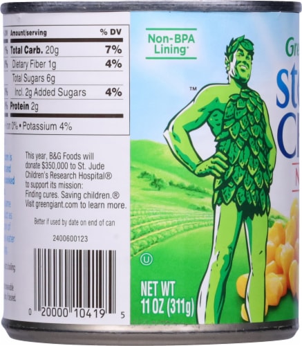 Green Giant® Steam Crisp Whole Kernel Sweet Corn Niblets Perspective: left