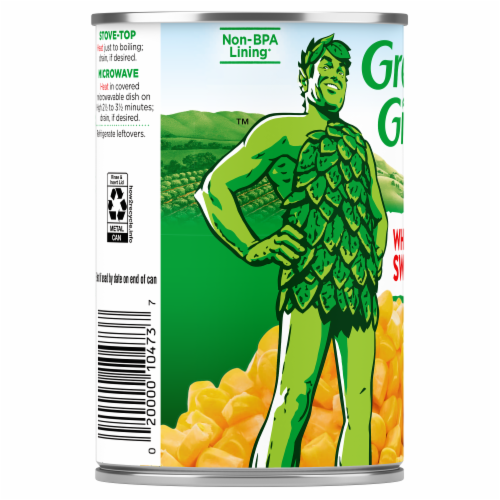 Green Giant Whole Kernel Sweet Corn Perspective: left