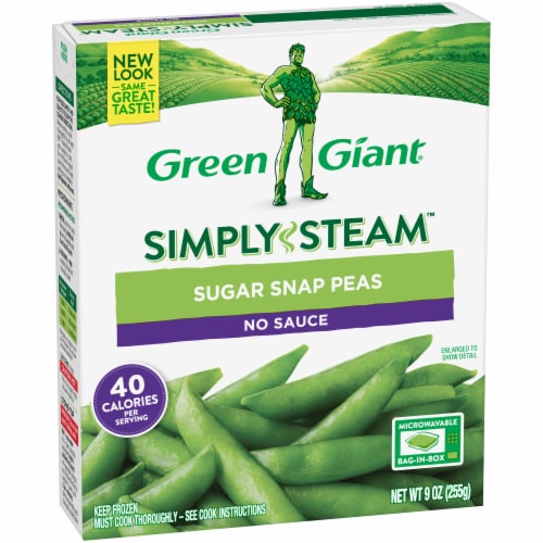 Green Giant Sugar Snap Peas Perspective: left