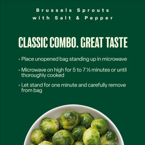 Green Giant Simply Steam Brussels Sprouts Perspective: left