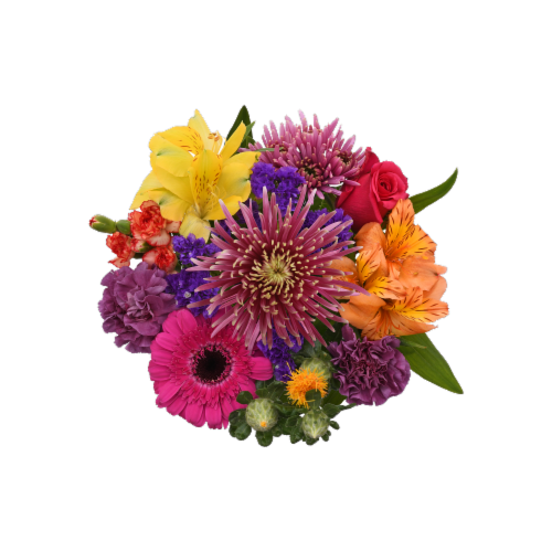January Jubilee Fresh Flower Bouquet Perspective: left