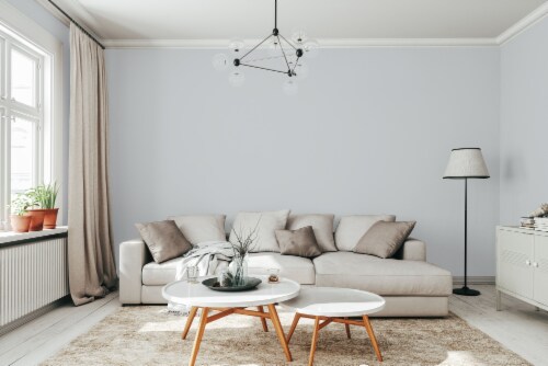Rust-Oleum® Sure Color® Interior Wall Paint - Dove Gray Perspective: left