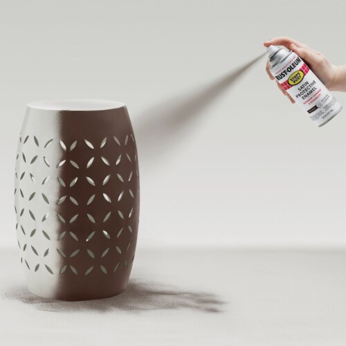 Rust-Oleum® Stops Rust® Satin Smooth Protective Enamel Spray - Dark Brown Perspective: left