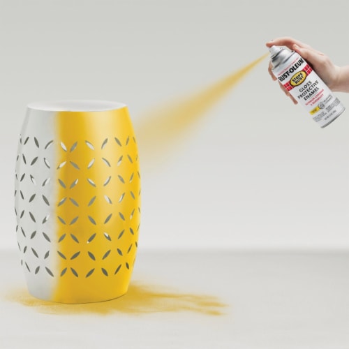 Rust-Oleum® Stops Rust® Gloss Protective Enamel Spray Paint - Sunburst Yellow Perspective: left