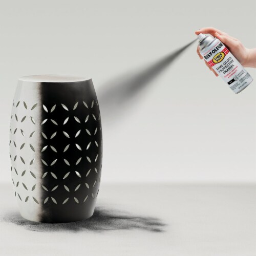 Rust-Oleum® Stops Rust® Semi-Gloss Protective Enamel Spray Paint - Black Perspective: left