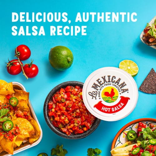 La Mexicana® Fresh Hot Salsa Perspective: left