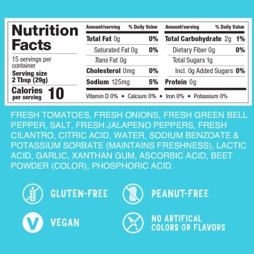 La Mexicana Spice Blend Mild Salsa Perspective: left