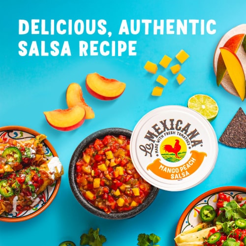 La Mexicana® Fresh Mango Peach Salsa Perspective: left