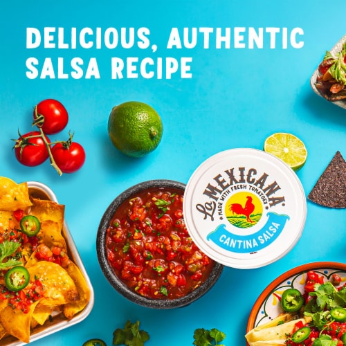 La Mexicana™ Cantina Salsa Perspective: left