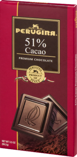 Perugina 51% Cacao Dark Chocolate Perspective: left