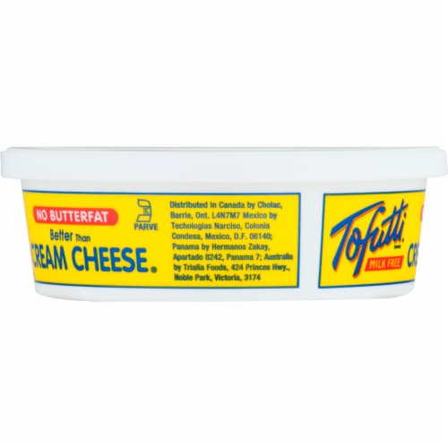Tofutti® Plain Better Than Cream Cheese Perspective: left