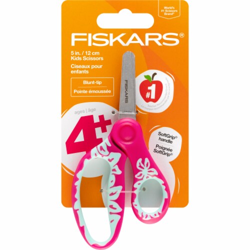 Fiskars® 6in Purple & Turquoise Soft Grip Kids Scissors, 1 ct - Kroger