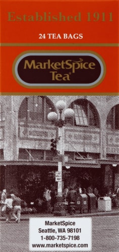 Market Spice Tea® Original Cinnamon-Orange Tea Bags Perspective: left