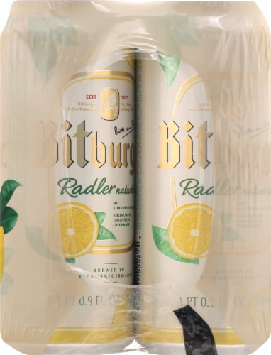 Bitburger Lemon Radler Perspective: left