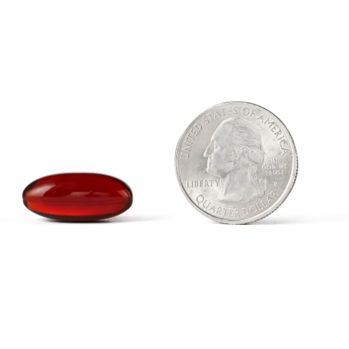Schiff MegaRed® Advanced Triple Absorption Omega-3s Perspective: left