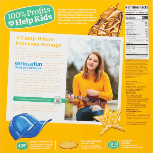 Newman's Own® Four Cheese Thin & Crispy Frozen Pizza Perspective: left