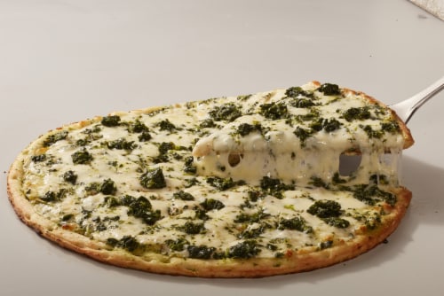 Newman's Own® White Thin & Crispy Frozen Pizza Perspective: left
