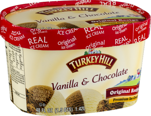 Turkey Hill Vanilla & Chocolate Ice Cream Perspective: left