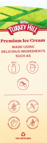 Turkey Hill® Strawberry Fruit & Cream Bars Perspective: left