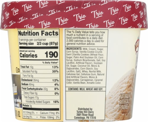 Turkey Hill® Trio'politan® Triple Vanilla Ice Cream Perspective: left