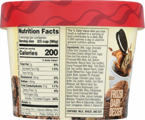 Turkey Hill® Double Dunker Frozen Dairy Dessert Tub Perspective: left