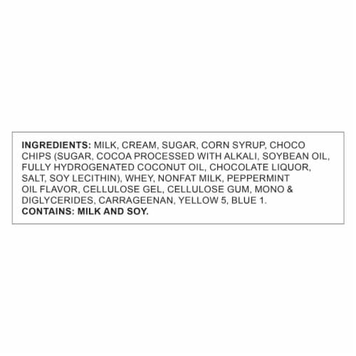 Turkey Hill® Chocolate Mint Chip Premium Ice Cream Tub Perspective: left