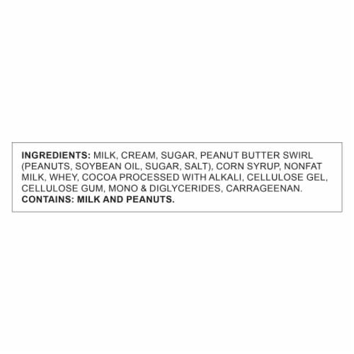 Turkey Hill® Chocolate Peanut Butter Cup Premium Ice Cream Perspective: left