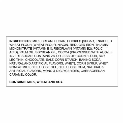 Turkey Hill® Cookies 'N Cream Premium Ice Cream Tub Perspective: left