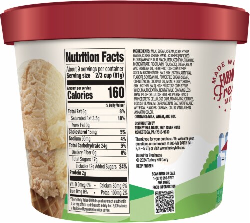 Turkey Hill® Triopolitan® Triple Vanilla Premium Ice Cream Perspective: left