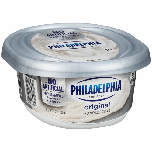 Philadelphia Original Cream Cheese Perspective: left